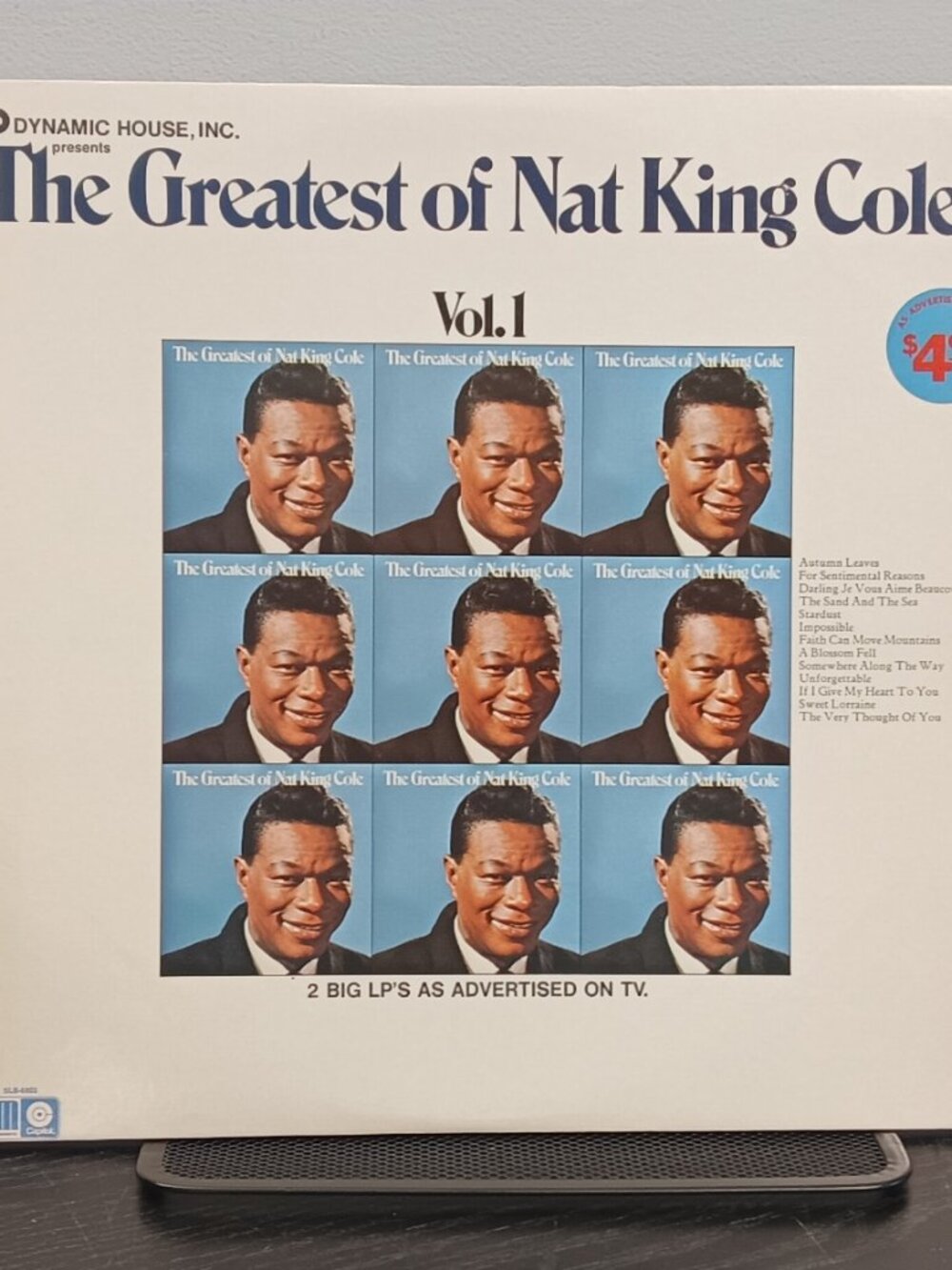 Nat King Cole - The Greatest Of Nat King Cole Volume 1 & 2 - Double Record Set -